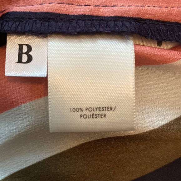 Ann Taylor Striped Long Sleeve Blouse - Picture 6 of 7